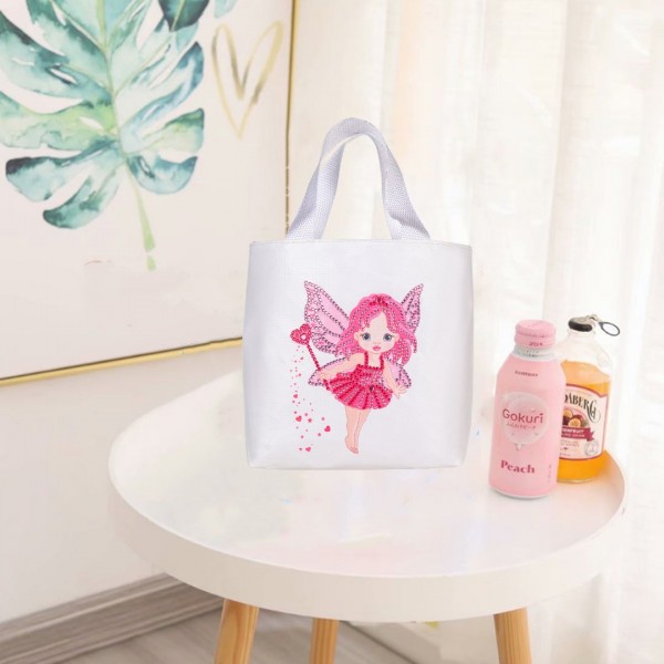 Canvas Handbag High Capacity 5D DIY Diamond Painting Storage Bag