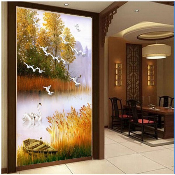 Schwäne im See ab 50x90cm