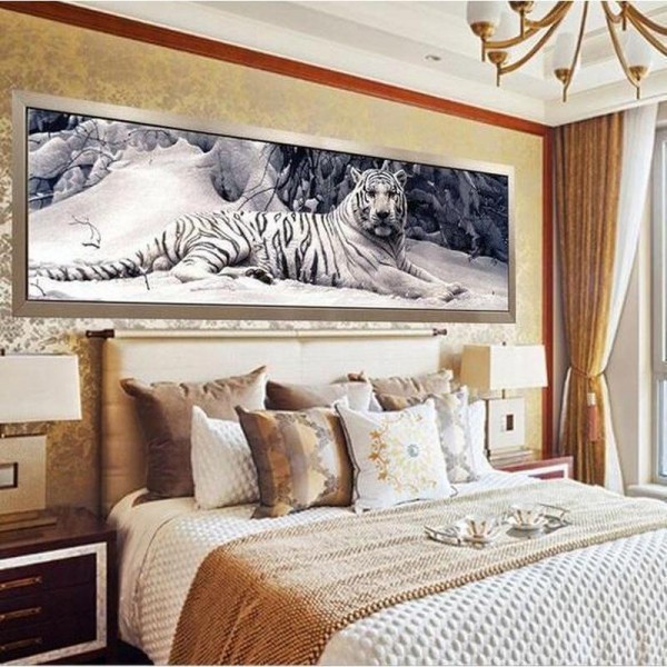 Weißer Tiger 40x120cm