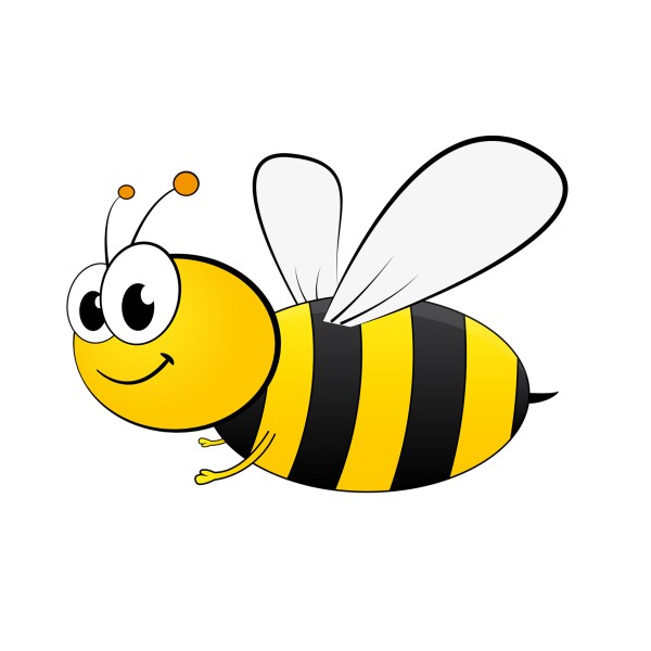 Fröhliche Biene