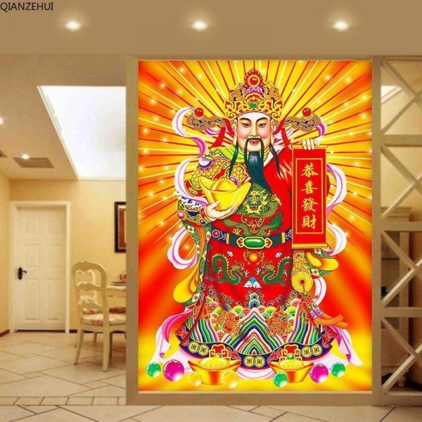 Chinesischer Mann ab 50x70cm