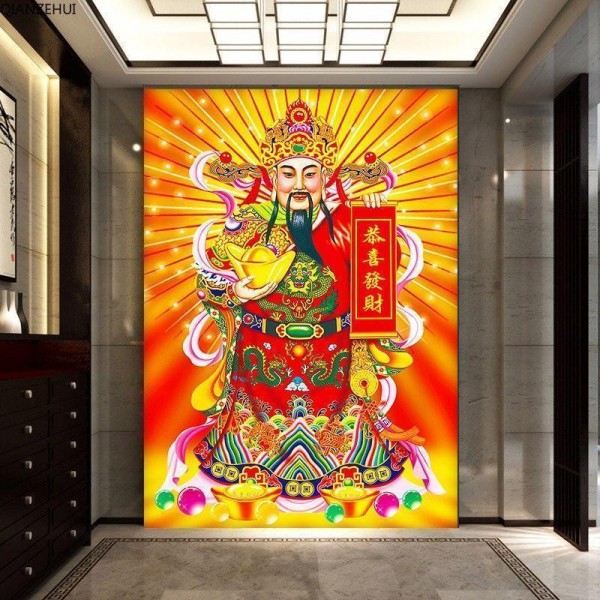 Chinesischer Mann ab 50x70cm