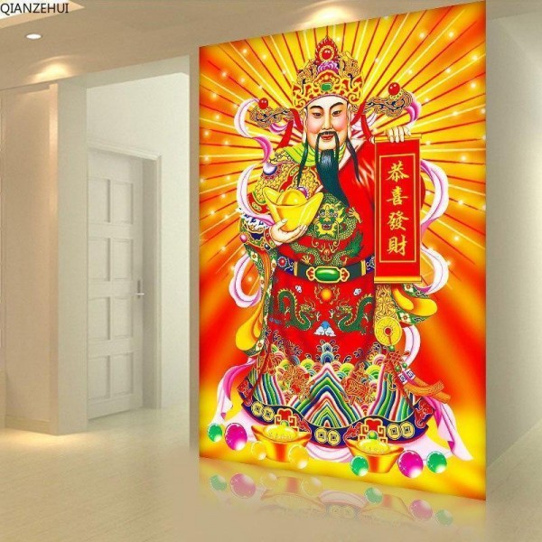 Chinesischer Mann ab 50x70cm