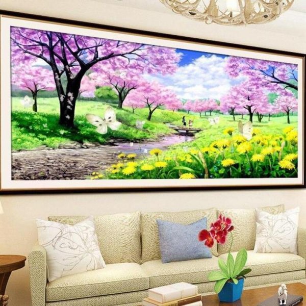 Sommerlandschaft ab 50x100cm