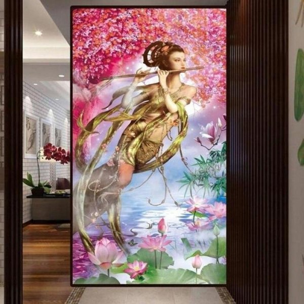 Bergwasserfall ab 50x100cm