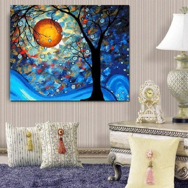 Mondscheinzeichnung ab 50x60cm