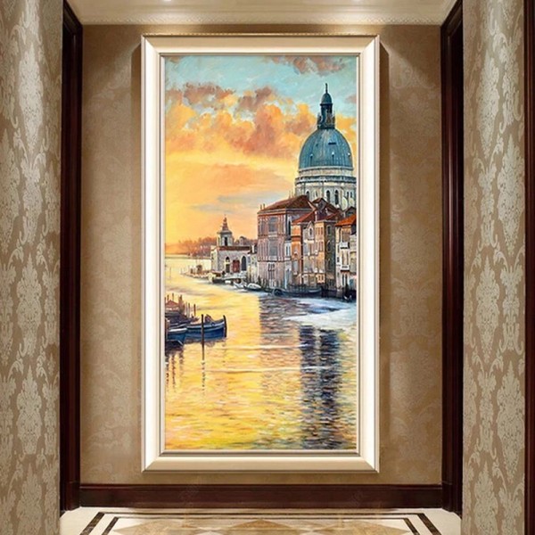 Architektonische Landschaft ab 50x90cm