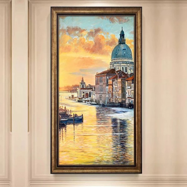 Architektonische Landschaft ab 50x90cm