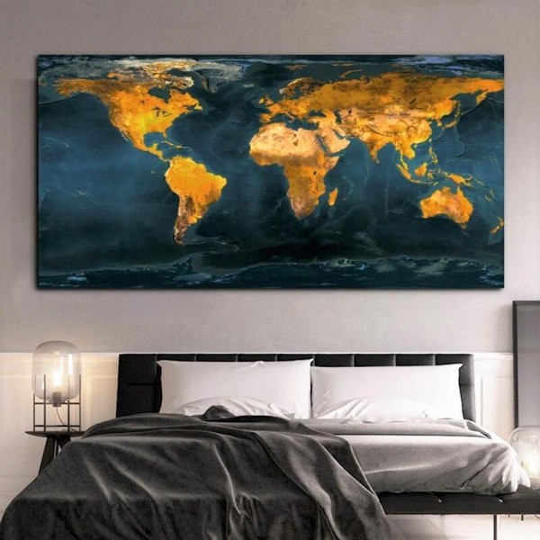 Weltkarte ab 50x100cm