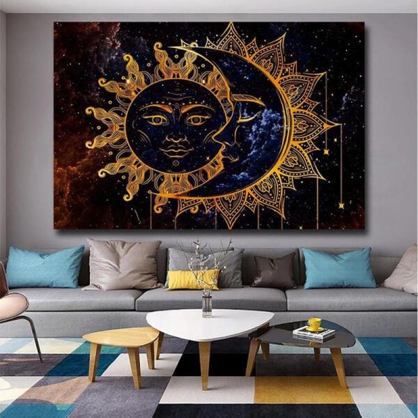 Sonne und Mond ab 50x80cm