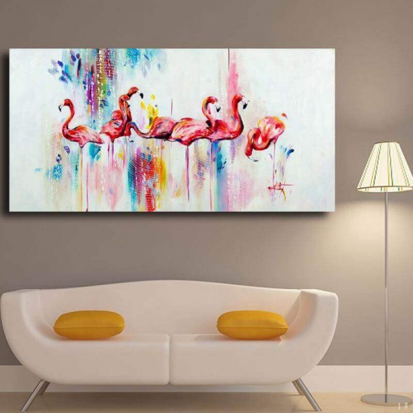 Flamingos ab 50x100cm
