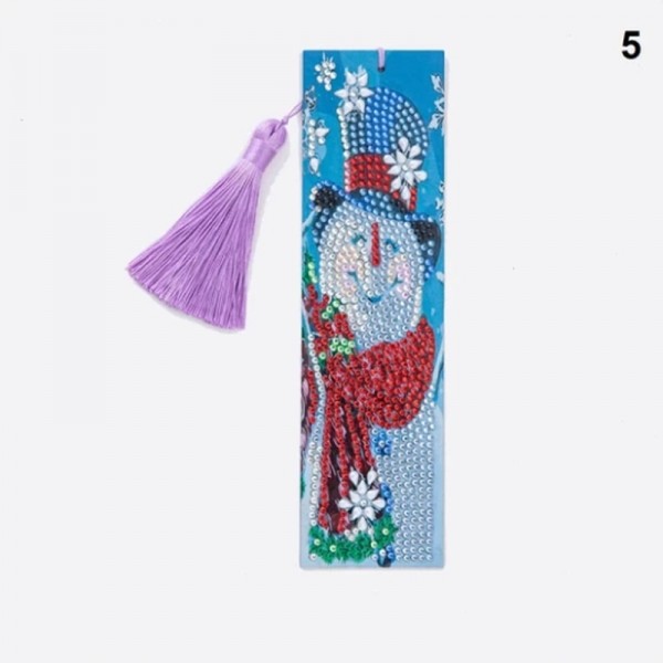 Weihnachts-Lesezeichen | Diamantenmalerei