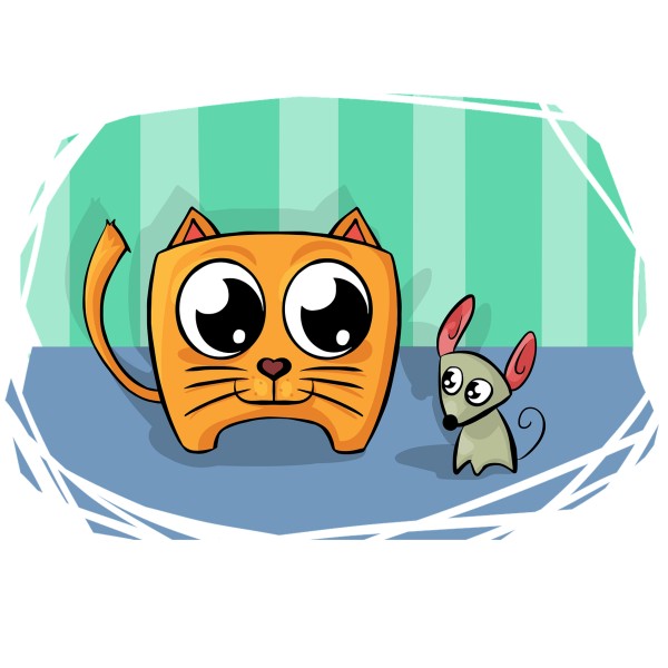Katz und Maus