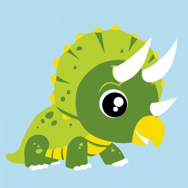 Grüner Dino