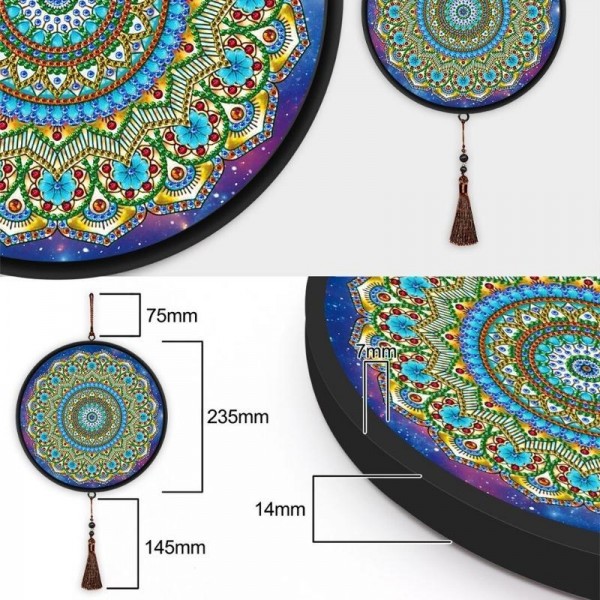 Mandala Wandhänger | 17 Motive