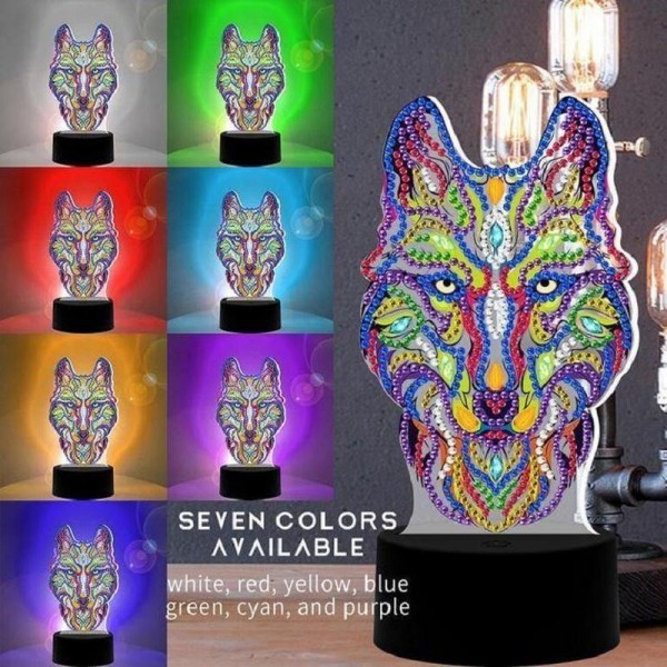 3D Lampe | 23 Varianten | Diamond Painting