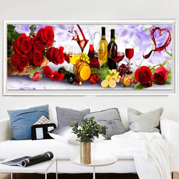 Obst und Wein ab 40x100cm
