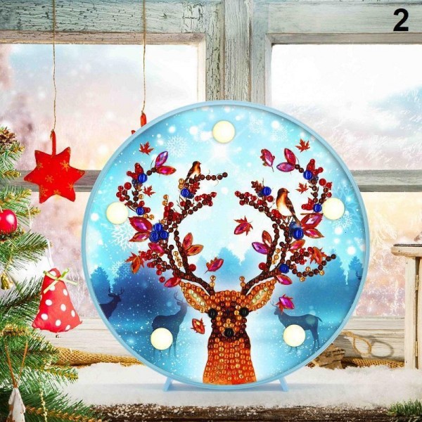 Weihnachtslampe | 4 Motive