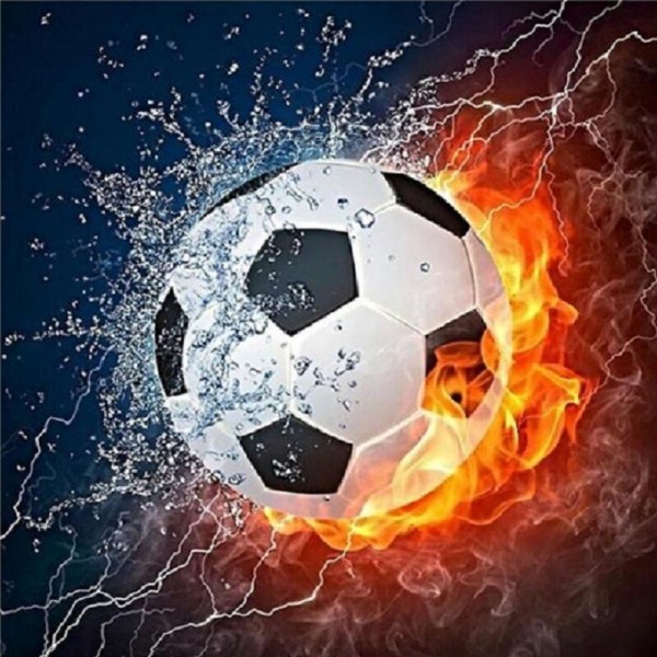 Fußball - Wasser und Feuer