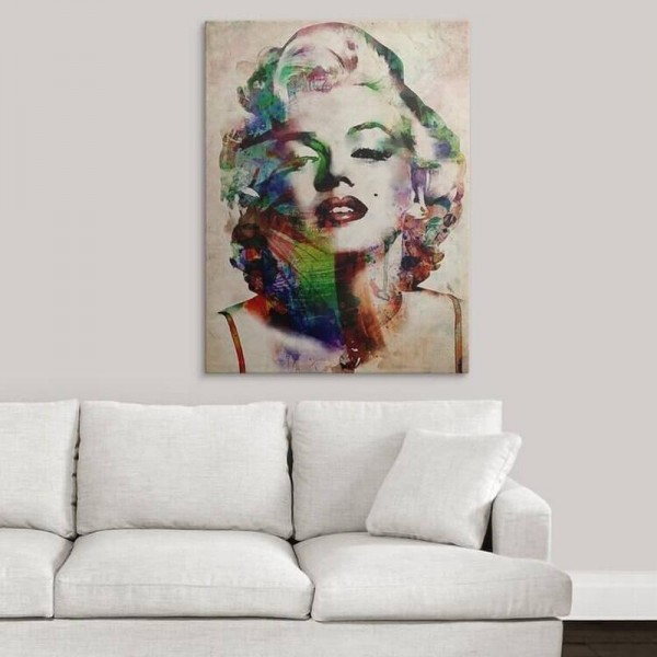 Bunte Marilyn Monroe ab 50x70cm