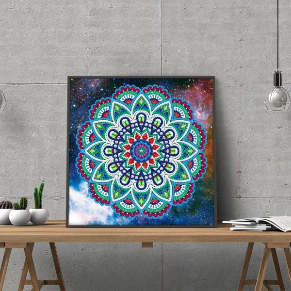 Mandala | Im Dunkeln leuchtend 30x30cm
