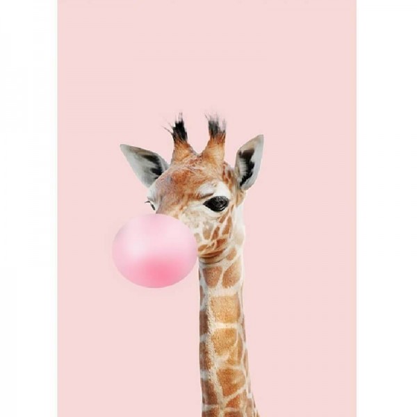Baby Giraffe-Rosa